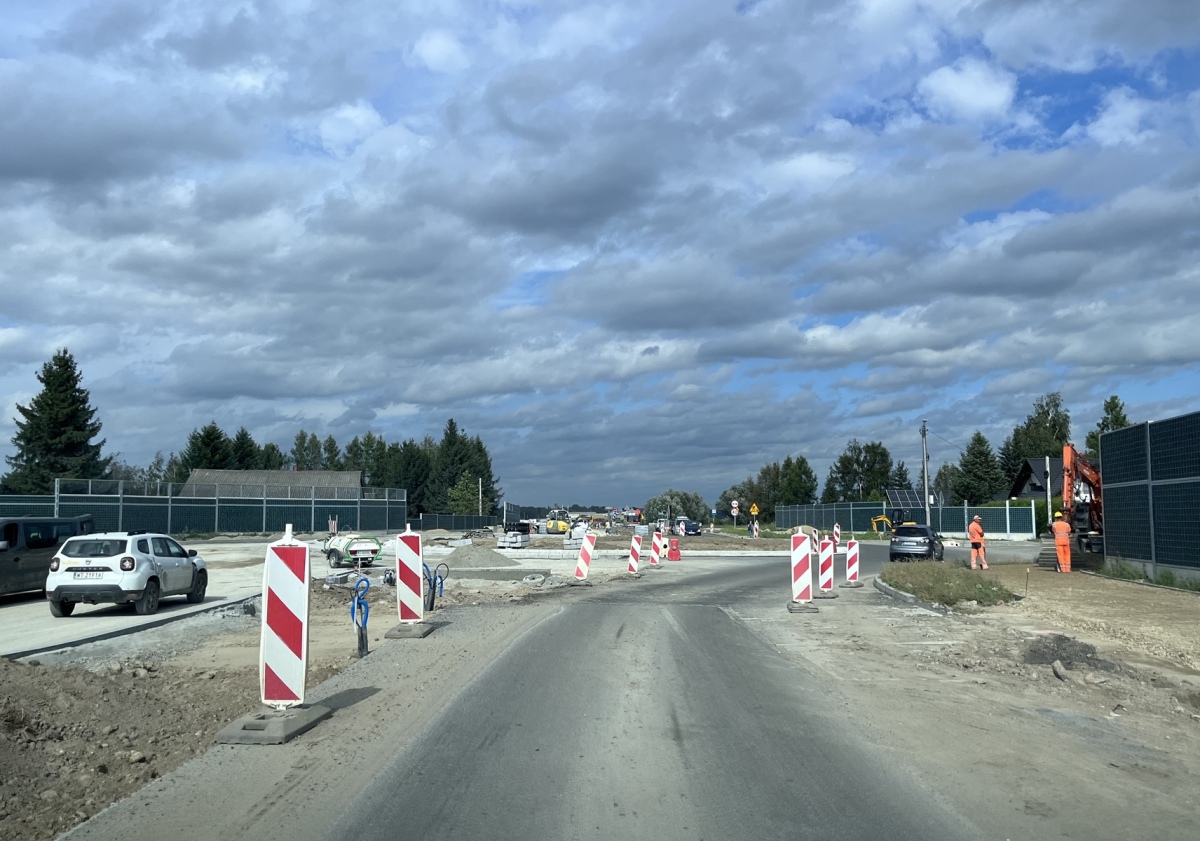 Rozbudowa drogi z Rzeszowa do Jasionki [wrzesień 2023]